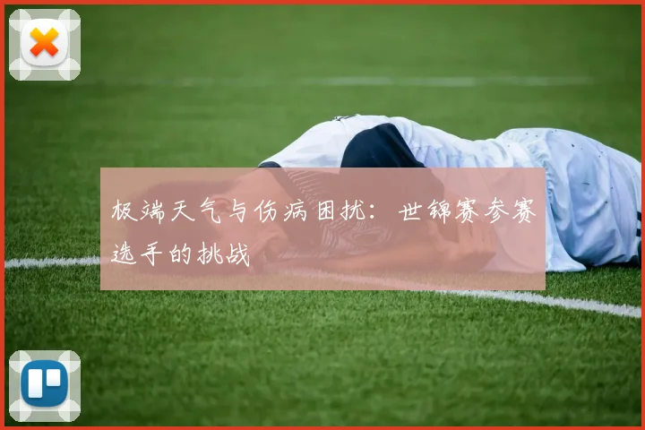 极端天气与伤病困扰：世锦赛参赛选手的挑战